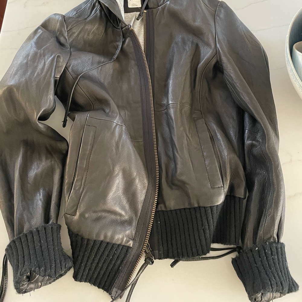 Great Condition Nsf Leather Jacket - image 4